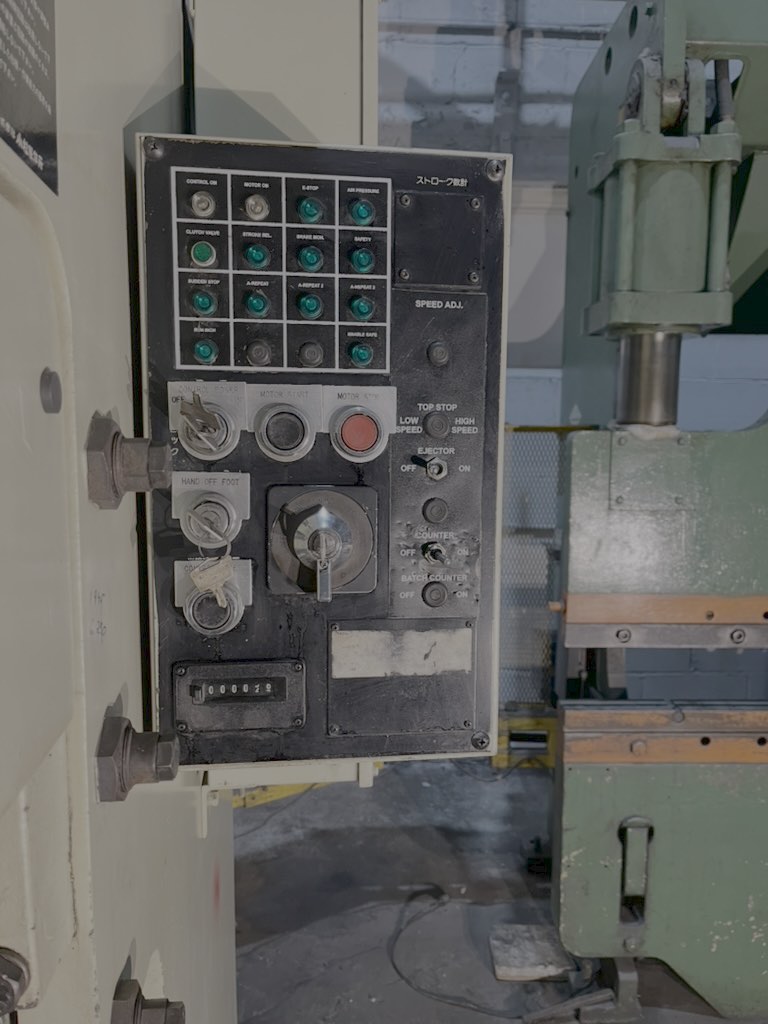 45 Ton  Komatsu Model OBS 45-2 Gap Frame Press